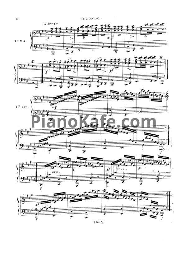 Ноты Карл Черни - Интродукция и вариации на тему фаворитки Марке делла Донна дель Лаго, Op. 20 - PianoKafe.com