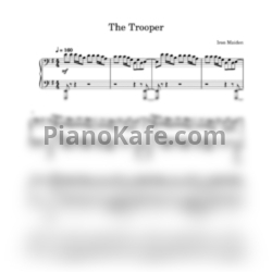 Ноты Iron Maiden - The Trooper - предпросмотр