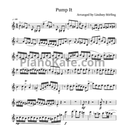Ноты Lindsey Stirling - Pump it - предпросмотр