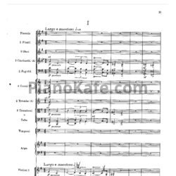 Ноты Н. Римский-Корсаков - Симфоническая сюита "Шехерезада" (Соч. 35, Партитура) - предпросмотр