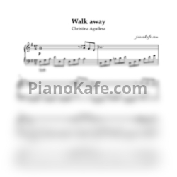Ноты Christina Aguilera - Walk away (Piano cover) - предпросмотр