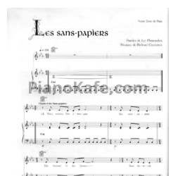Ноты Riccardo Cocciante - Les Sans-Papiers