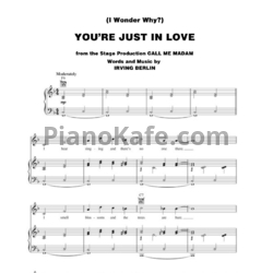 Ноты Irving Berlin - (I wonder why?) You're just in love - предпросмотр