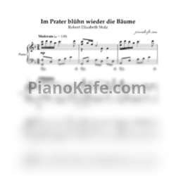 Ноты Robert Stolz - Im Prater blühn wieder die Bäume (Аккомпанемент)
