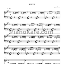 Ноты Yann Tiersen - Kereon - предпросмотр