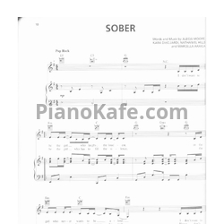 Ноты Pink - Sober - предпросмотр