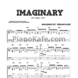 Ноты Evanescence - Imaginary (Origin) - предпросмотр