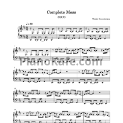 Ноты 5 Seconds Of Summer - Complete mess - предпросмотр