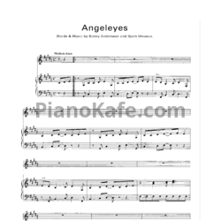 Ноты Abba - Angeleyes