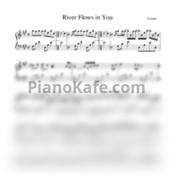 Ноты Yiruma - River flows in you (Переложение Дины Ярош) - предпросмотр