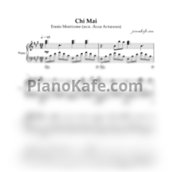 Ноты Lola Astanova - Chi Mai - предпросмотр