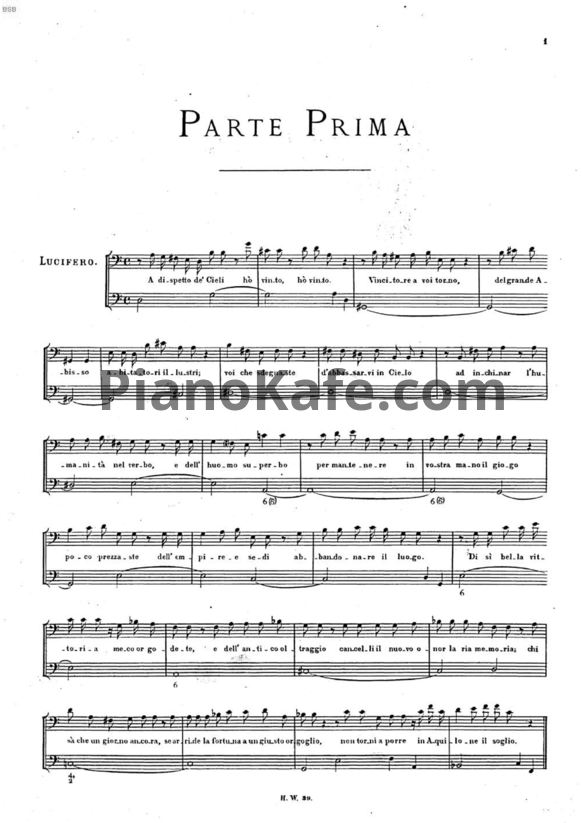 Ноты Георг Гендель - Оратория "Воскресение" (HWV 47) - PianoKafe.com