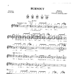 Ноты Green Day - Dookie (Книга нот) - предпросмотр