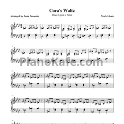 Ноты Mark Isham - Cora's Waltz - предпросмотр