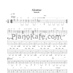 Ноты Nazareth - Alcatraz