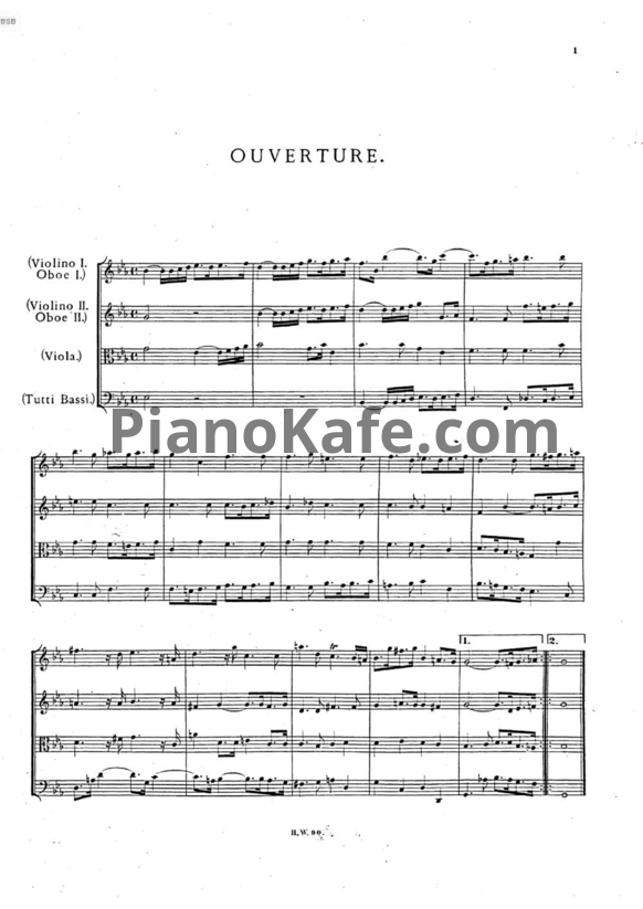 Ноты Георг Гендель - Опера "Береника, царица Египта" (HWV 38) - PianoKafe.com