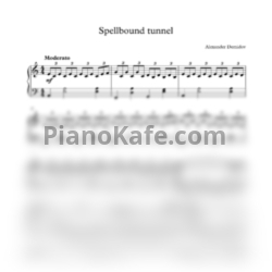 Ноты Alexander Demidov - Spellbound tunnel - предпросмотр