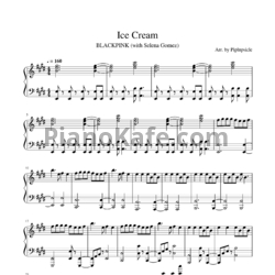 Ноты BLACKPINK, Selena Gomez - Ice Cream - предпросмотр