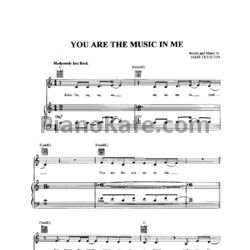 Ноты Jamie Houston - You are the music in me - предпросмотр