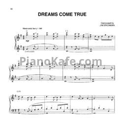 Ноты Jim Brickman - Dreams come true - предпросмотр