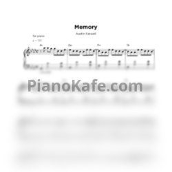Ноты Austin Farwell - Memory - предпросмотр