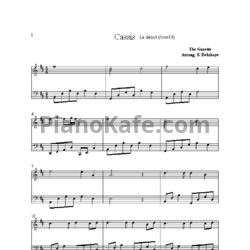 Ноты the GazettE - Cassis (Версия 2) - предпросмотр