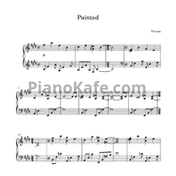 Ноты Yiruma - Painted - предпросмотр