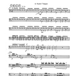 Ноты Yanni - Rockin timpani - предпросмотр