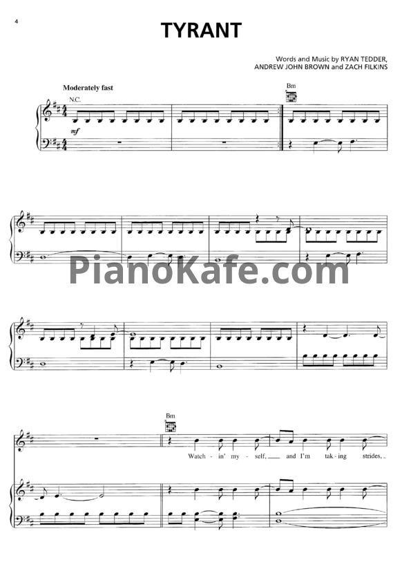Ноты The last song (Книга нот) - PianoKafe.com