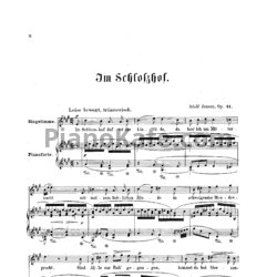 Ноты А. Йенсен - Романсы и баллады для вокала и фортепиано (Op. 41) - предпросмотр