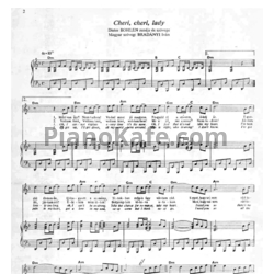 Ноты Modern Talking - Cheri, cheri, lady