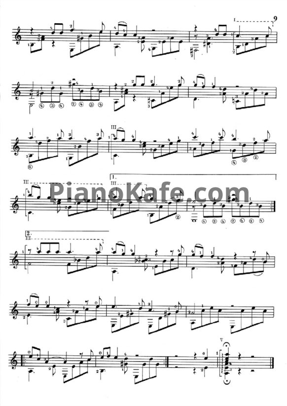 Ноты М. Таривердиев - Я спросил у ясеня (Версия 2) - PianoKafe.com