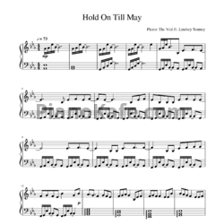 Ноты Pierce The Veil feat. Lindsey Stamey - Hold on till may - предпросмотр