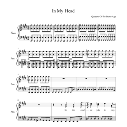 Ноты Queens Of The Stone Age - In my head