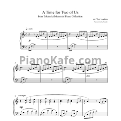 Ноты Akihito Tokunaga - A time for two of us Tokimeki Memorial