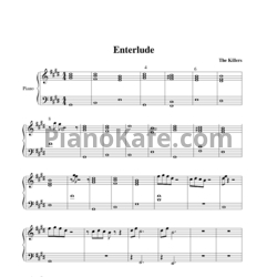 Ноты The Killers - Enterlude - предпросмотр