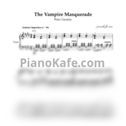 Ноты Peter Gundry - The vampire waltz