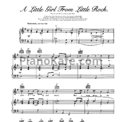 Ноты Marilyn Monroe - A little girl from Little Rock - предпросмотр