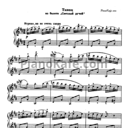 Ноты Дмитрий Шостакович - Танец - предпросмотр