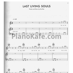 Ноты Gorillaz - Last living souls - предпросмотр