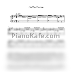 Ноты Tony Igy - Coffin Dance (Версия 3) - предпросмотр