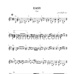 Ноты Cro - Easy