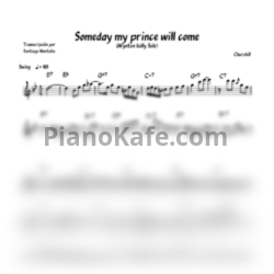 Ноты Wynton Kelly - Someday my prince will come - предпросмотр