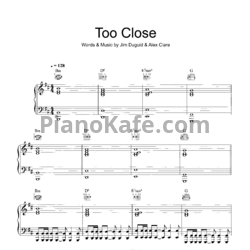 Ноты Alex Clare - Too close