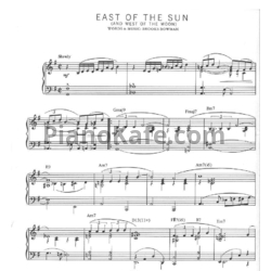 Ноты Brooks Bowman - East of the sun