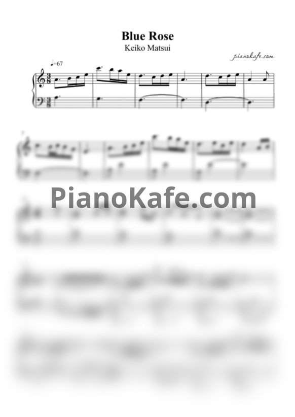 Ноты Keiko Matsui - Blue rose - PianoKafe.com