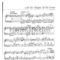 Ноты Patrick Doyle - All the delights of the season - предпросмотр