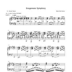 Ноты Muse - Exogenesis symphony - предпросмотр