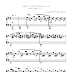 Ноты Ramin Djawadi - Westworld main theme - предпросмотр