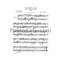 Ноты Michael William Balfe - Опера "Satanella"